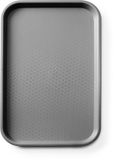AmerBox plateau de restauration rapide polypropylène – GN 1/1 – antidérapant – empilable – noir