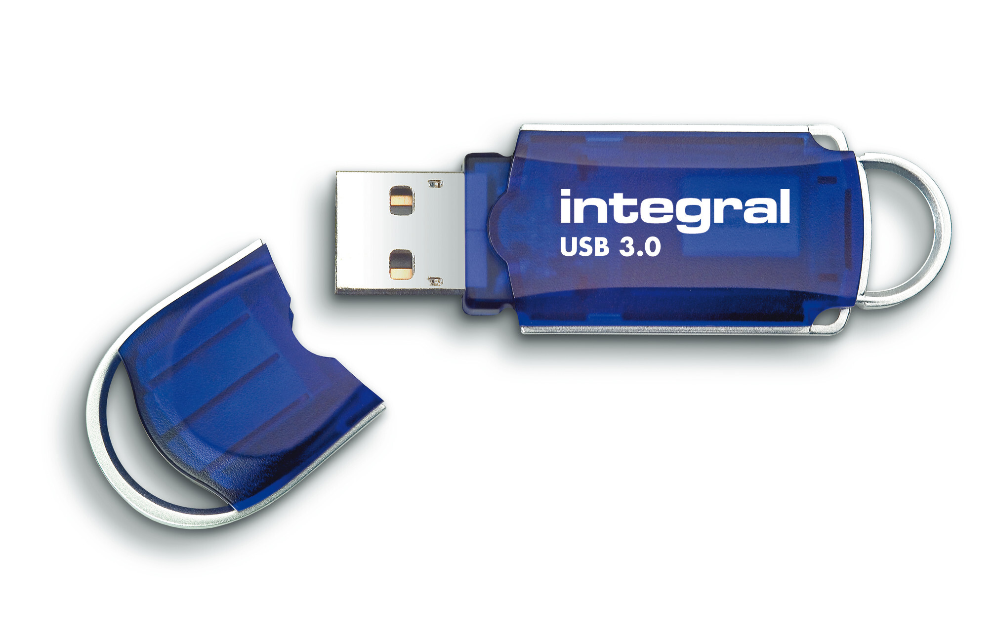 Integral 32GB USB3.0 DRIVE COURIER BLUE UP TO R-100 W-30 MBS INTEGRAL 32 GB