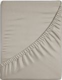 Dreamers Den Egyptisch Percale Katoen Topper Hoeslaken Zand 160x200 cm