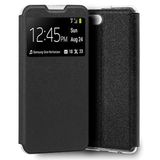 Cool Flip Cover voor iPhone 7 Plus/iPhone 8 Plus, glad, zwart