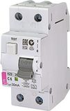 Italweber 2173222 Curve C Klasse A differentiaalschakelaar met overstroombeveiliging, 10 A, 30 mA, 1 neutrale pool