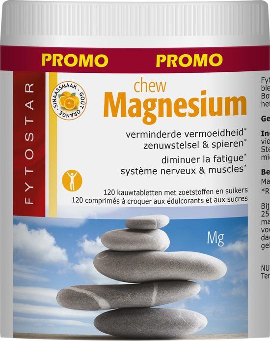 Fytostar Chew Magnesium Maxi - 120 Kauwtabletten