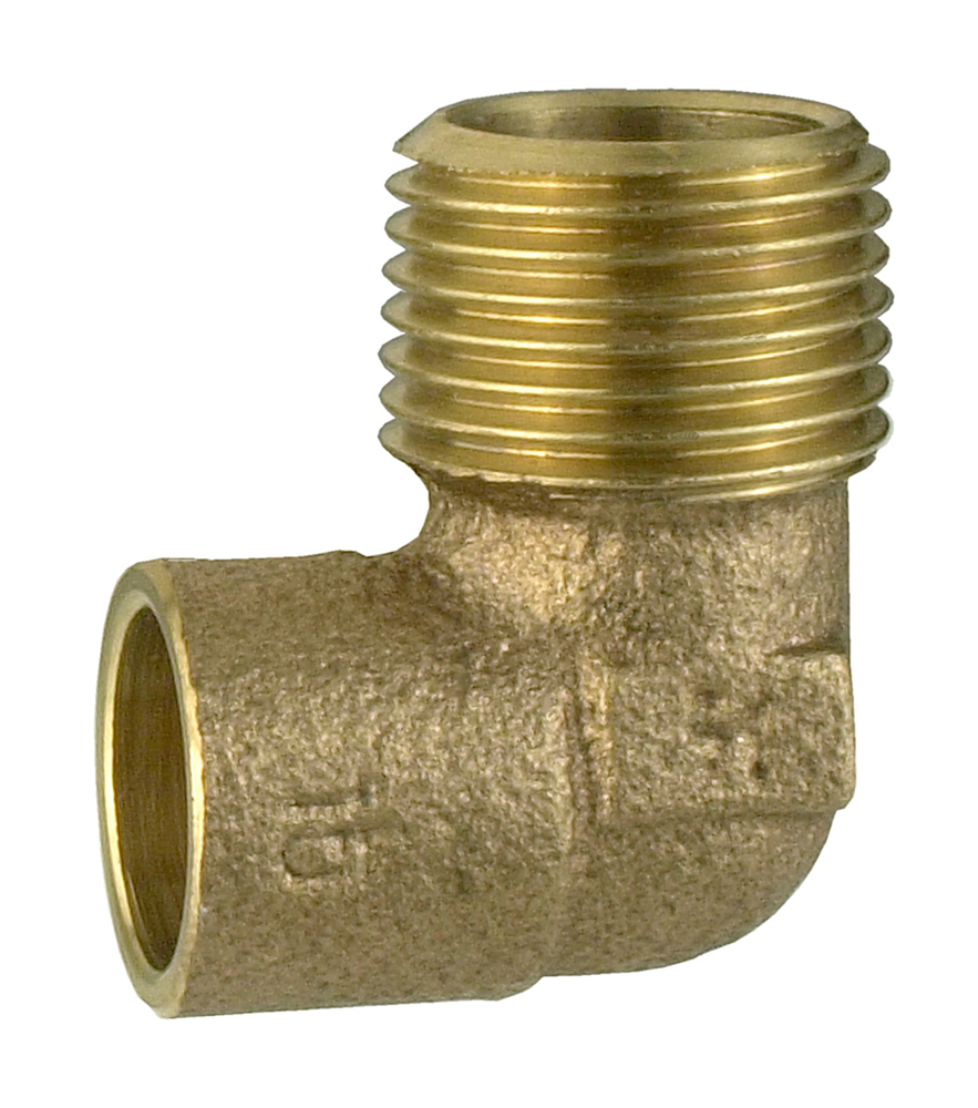 Cornat Cu-Soldeer Knie 90Gr 22Mm X 3/4M - T5092G2234