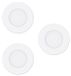 Eglo 3 x LED Smart spot encastrable Crosslink-Z Blanc Ø8,5cm IP44 2,8W 360lm CCT Dimmable App Google Alexa Bluetooth ZigBee
