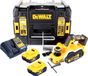 DeWalt DCP 580 P2 raboteuse sans fil 18 V 82 mm + 2x batterie 5,0 Ah + chargeur + TSTAK
