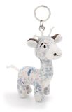 62403 NICI 62403 Sleutelhanger giraffe Winny Winterfur, 10 cm, blauw