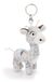 62403 NICI 62403 Sleutelhanger giraffe Winny Winterfur, 10 cm, blauw