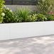 vidaXL Keermuur 2 st 60 x 12 x 50 cm staal wit