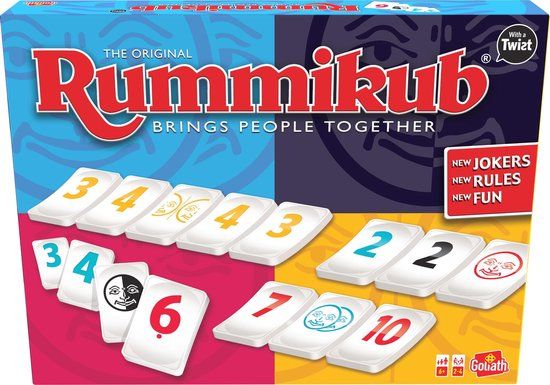 Goliath Rummikub Twist - Bordspel - Gezelschapsspel - Denkspel - Nederlands