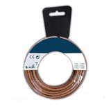 Flexibele kabel, bruin, halogeenvrij, kabel 1,5 mm, 5 m
