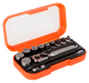 Bahco 1/4" Dopsleutelset met vierkantaandrijving en metrisch zeskantprofiel | 13 stuks - S13MC10.5