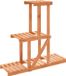 vidaXL Plantenstandaard 81x25x75,5 cm massief vurenhout
