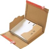 Colompac CP050 Verzenddoos voor Ordners - 32 x 29 x 3,5-8 cm - Bruin - 20 Stuks