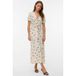 VERO MODA blousejurk met stippen ecru