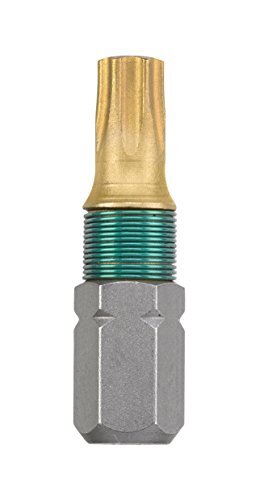 kwb 2 x bits 25 mm TORX T40 titanium, 1/4 inch zeskanthouder, schroevendraaierset