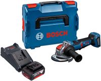 Bosch GWX 18V-11 PS meuleuse d'angle sans fil 18 V 125 mm + L-Boxx (06019N4400)