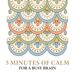 5 Bold 5 Minutes of Calm for a Busy Brain Coloring Book