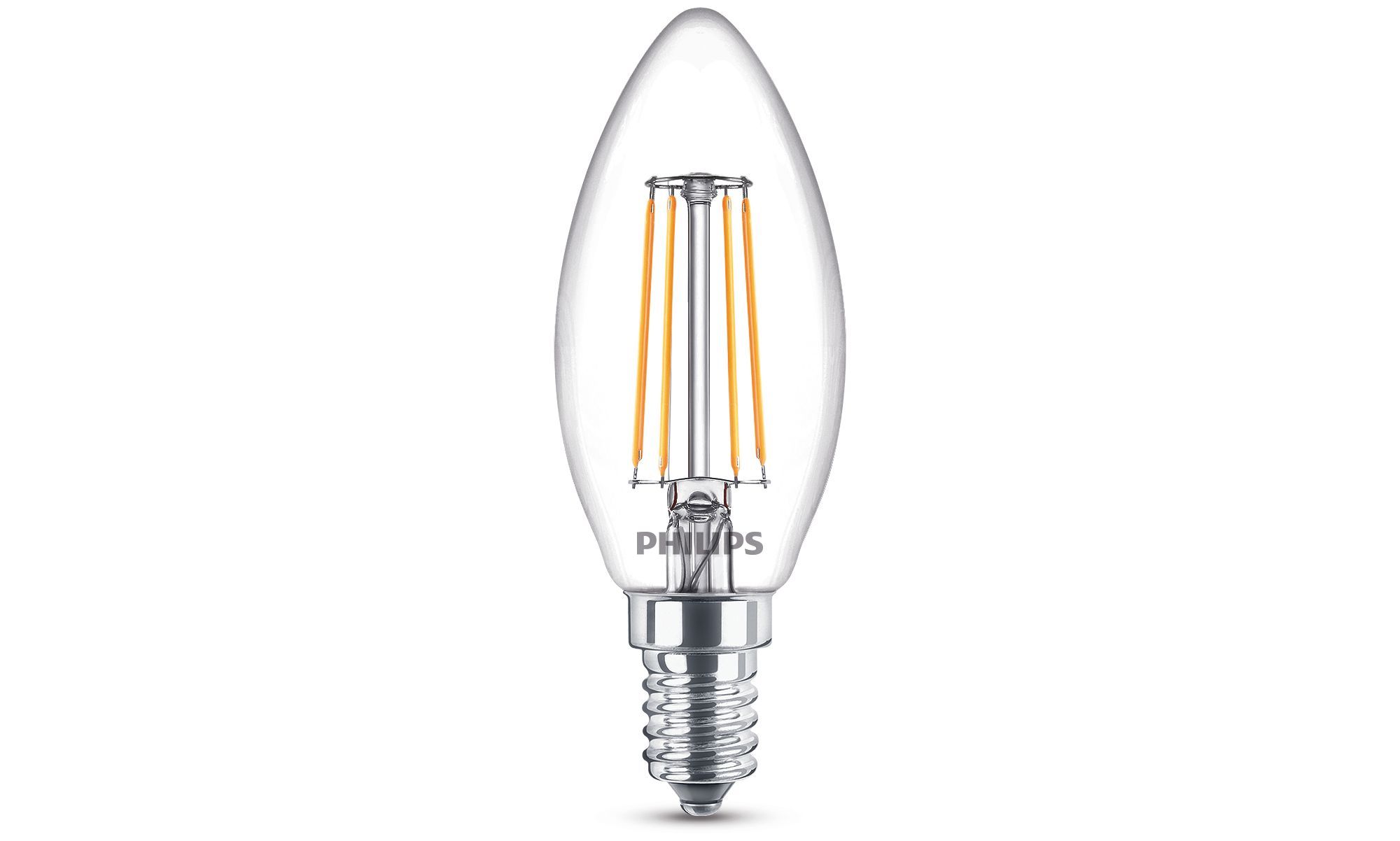 Philips LED-lamp - 4W (vervangt 40W) E14 - Warm wit - Niet dimbaar