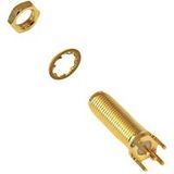 Mueller Electric BU-1420701491 Adaptateur SMA femelle - Carte de circuit imprimé Laiton
