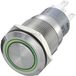 TRU COMPONENTS 702462 LAS1-AGQ-11E/R-G Vandalismebestendige druktoets 250 V/AC 5 A 1x uit/(aan) Moment Rood, Groen IP67