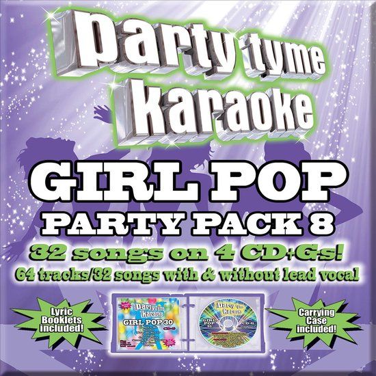 Party Tyme Karaoke: Girl Pop Party Pack, Vol. 8