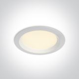 ONE Light UGR19 CCT V Range - spot encastrable - Ø 135 x 48 mm - 13W LED inclus - IP44 - blanc