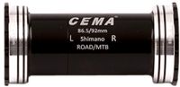 Cema Bb86-bb92 Stainless Steel Shimano Trapaslagers Zilver 86.5/92 mm
