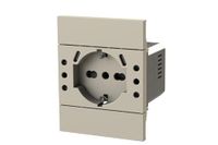 4Box - USB inbouwstopcontact P503 compatibel met Bticino® LivingNow™ zand