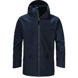 Schöffel Parka met capuchon voor heren, blauw, met stretch