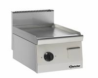 Bartscher Elektrische grillplaat - Glad - 40x60x h 29cm - 3,6kW