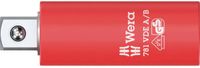 Wera 781 A/B VDE 05024690001 Dopsleuteladapter Geïsoleerd, Mechanische vergrendeling 1/4 (6.3 mm)