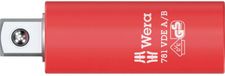 Wera 781 A/B VDE 05024690001 Dopsleuteladapter Geïsoleerd, Mechanische vergrendeling 1/4 (6.3 mm)