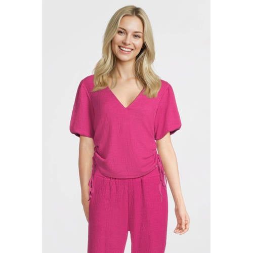 Lofty Manner top fuchsia