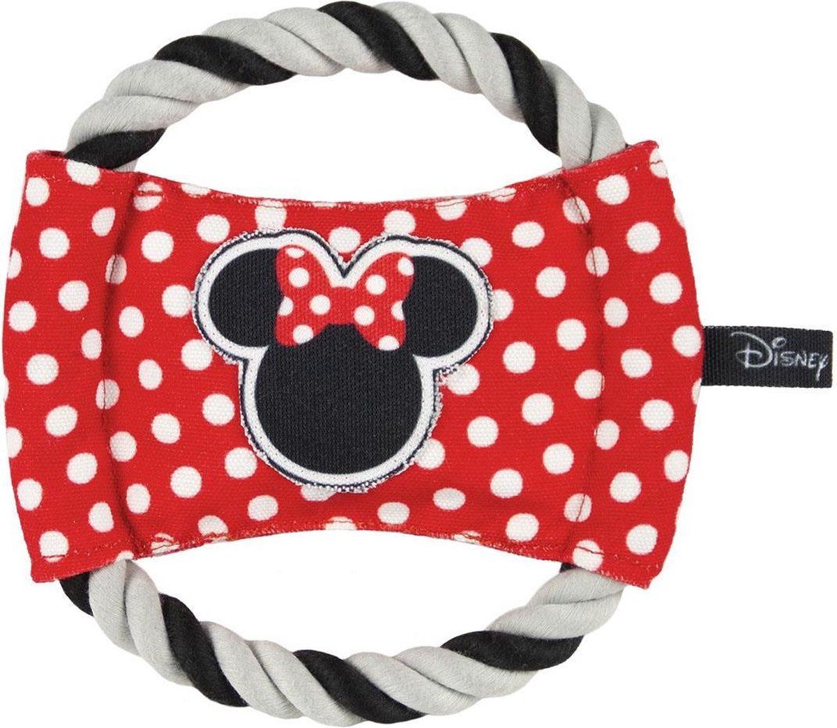 Cerdá MINNIE MOUSE - Hondenspeeltje Touwring - rood