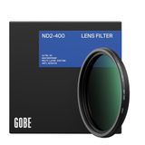 Gobe 77mm ND2-400 Variabel ND Filter voor Lens (Pro)