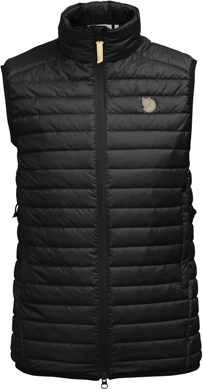 Fjällräven Abisko Gevoerd Vest Dames, black XL 2019 Kunstvezel bodywarmers