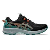 ASICS Gel-Venture 10 Trailschoenen Heren Maat 40 Zwart Blauw