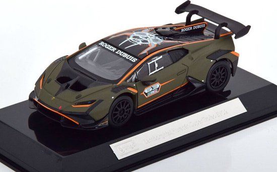 Bburago Lamborghini Huracan Super Trofeo EVO2 #63 Groen 1:43