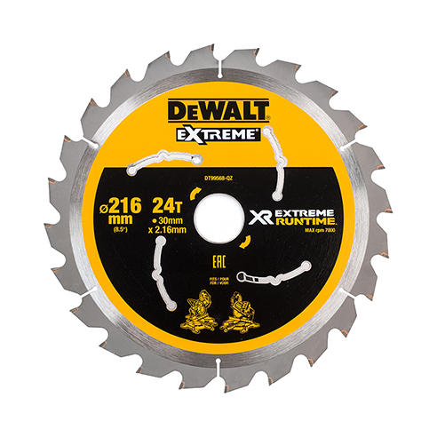 BLACK+DECKER XR FlexVolt Saw Blade 216mm x 30mm 24T