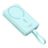 Baseus MAGSAFE MINI TYPE-C WIRELESS 10.000 MAH 30W Lichtblauw