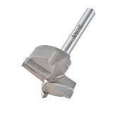 Trend 35Mm Diameter Cirkelvormige Scharnierfrees, 1/4 Inch Schacht, Centreerpunt, Ideaal Voor Keukenmeubelfabrikanten En Met Laminaat Beklede Platen, 104/35X1/4Tc