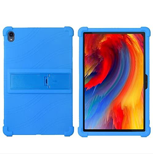 YHFZR Panda YHFZR Koffer voor Nokia T20, Zacht Kindvriendelijk Lichtgewicht Ingebouwde Standaard Beschermhoes voor Nokia T20 10.4 Inch, Donkerblauw