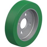 Blickle GSTA 250/4 Koppelwiel Wieldiameter: 250 mm Draagvermogen (max.): 800 kg 1 stuk(s)