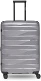 Bergpfeil Travel Trolley Arctic Silver Metallic Grijs 66cm