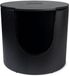 District 70 FUSE - Litière pour chat design avec couvercle - Filtre à charbon inclus - Métal nervuré noir