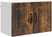 vidaXL - Wandkast - PORTO - Rook - Eiken - 60 x 31 x 40 cm