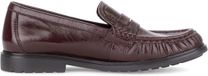 Gabor Loafers Femme Bordeaux Cuir Imprimé animal Taille 41.5