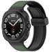 Wigento Samsung Galaxy Watch Ultra 47mm: Magnetische, inklapbare band in de kleur groen