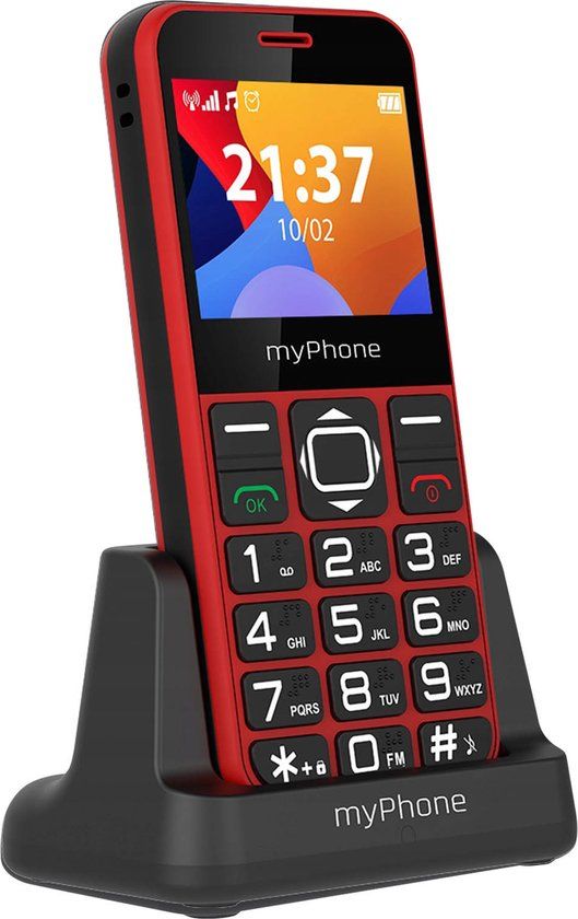 myPhone Halo 3 - Seniorentelefoon - Rood