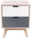 Leitmotiv Snap Kast Hout met 2 Lades - 42 x 36 x 51 cm